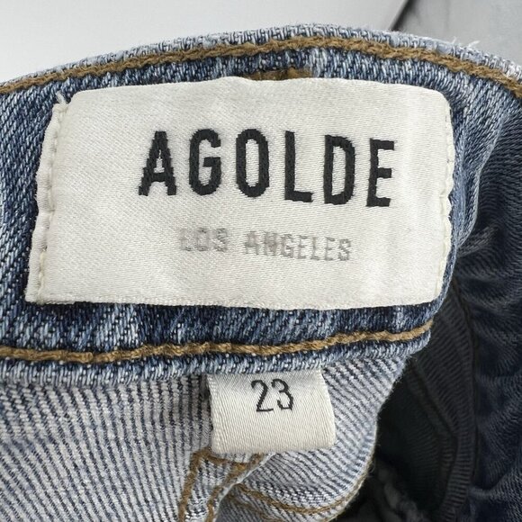 AGOLDE - Nico High Rise Slim Fit Jeans in Rooted Size 23 - Picture 5 of 8